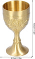 King's Royal Chalice Cup, Rose Wine Goblet, Embossed Multipurpose